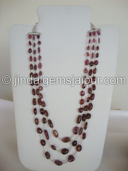 Rubylite Plain Nuggets Shape Beads